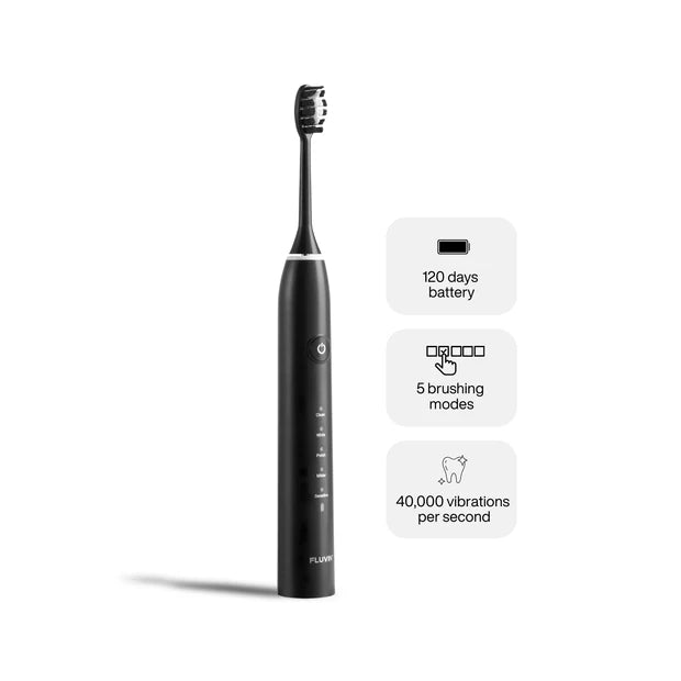 Mirrakl - Brosse à dents électrique Sonique Black